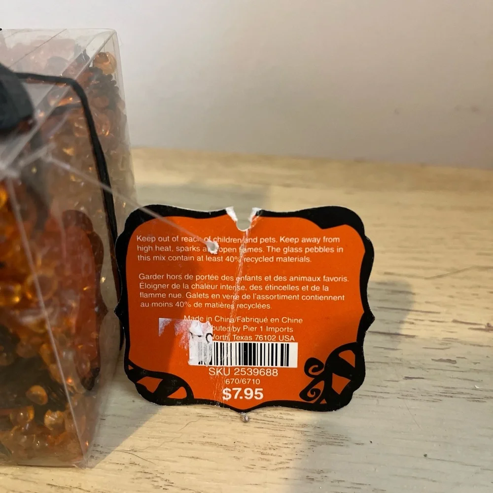 Pier 1 Imports Halloween glass beads